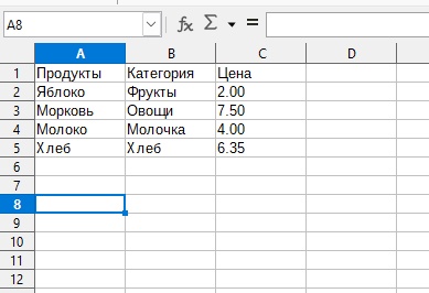 Как добавить или переместить столбцы и ячейки